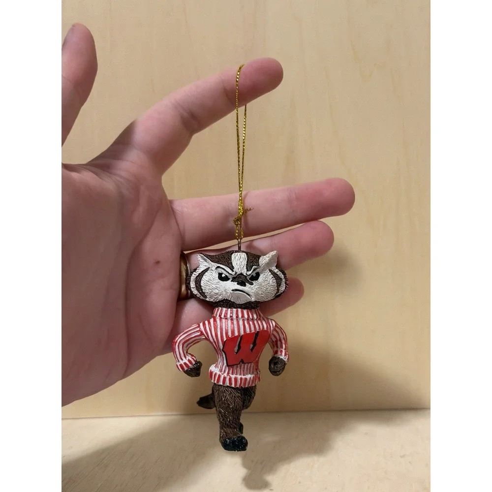 Wisconsin Badger Christmas Ornament Badger Holiday